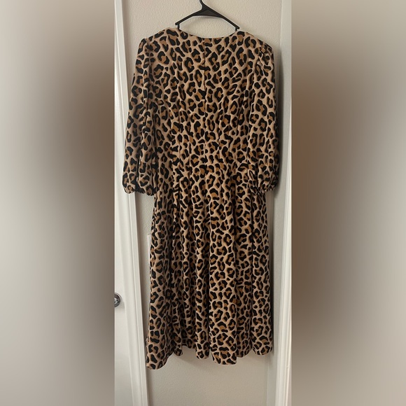 Kate Spade - Lovely Leopard Wrap Dress - Picture 2 of 4